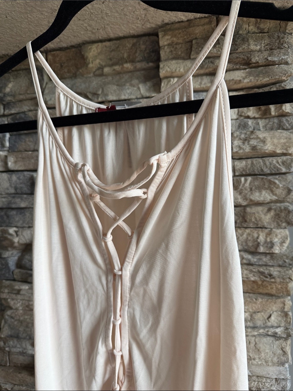 Tank from the Buckle in cream